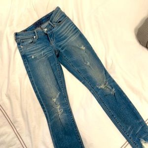 Lucky brand distressed jeans